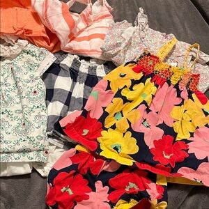 Hannah Anderson and more Lot of 12 pieces 6-12 month Dresses with Bloomers